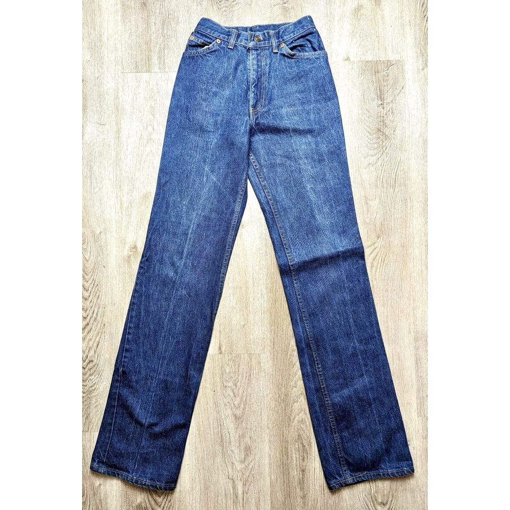 Vintage Levi's Jeans Women's 23x34 Orange Tab California Straights High Waisted